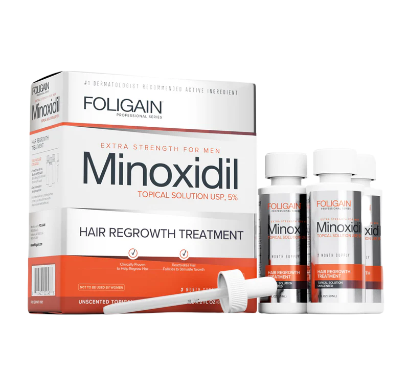 Foligain Liquid for Men - 36 Month Supply - (Liquid) 12 Pack