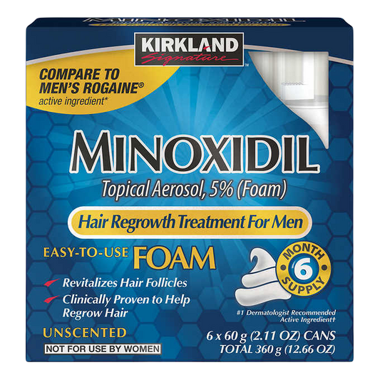 Kirkland Signature Foam for Men - 6 Month Supply