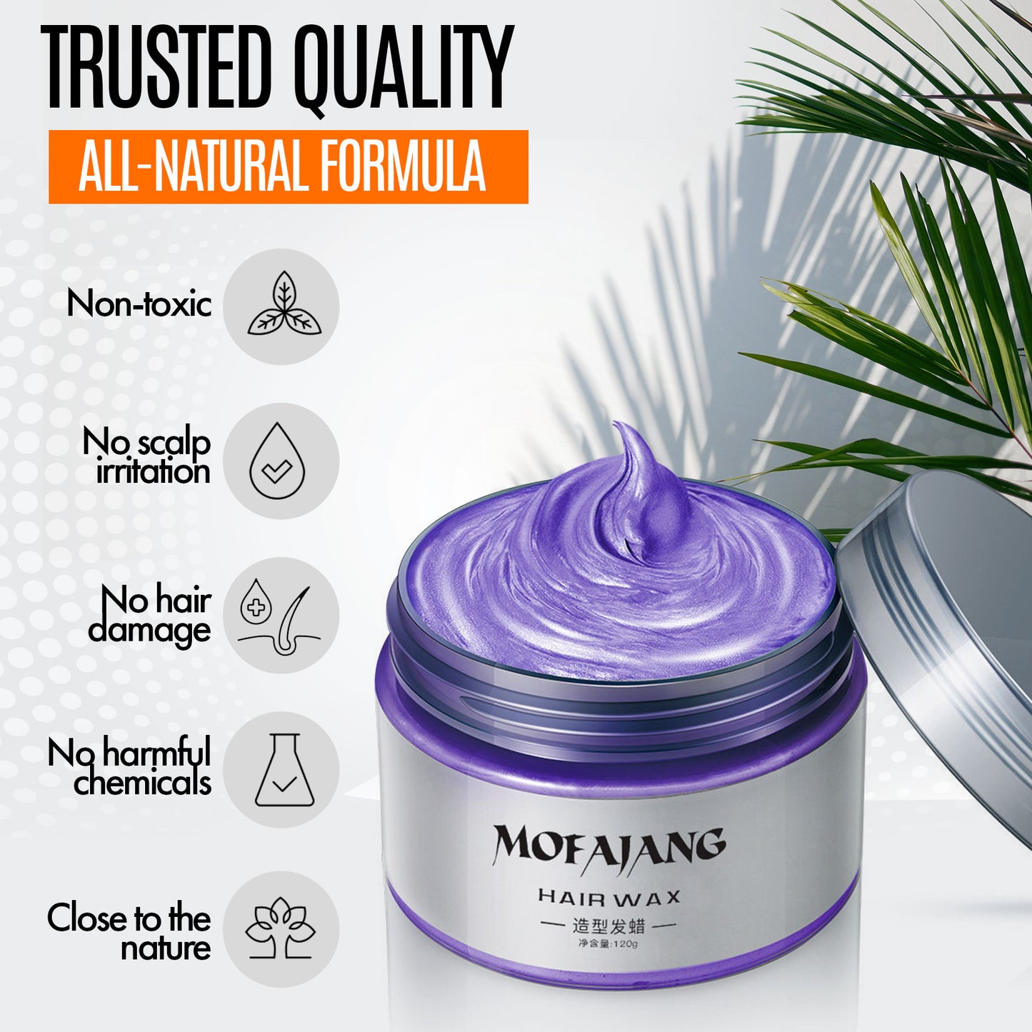 Mofajang Temporary Hair Color Hair Wax - (Mix & Match)