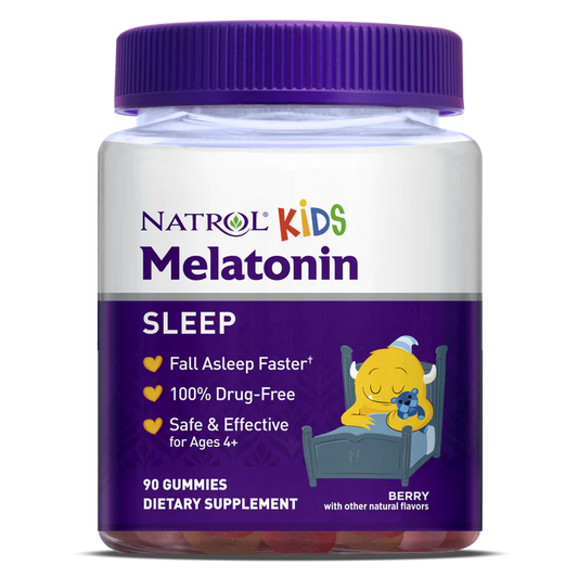 Natrol Kids Melatonin 1mg Gummy-90 1 mg Berry / Gummy - 12 Pack