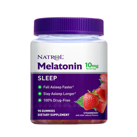 Natrol Melatonin 10mg Gummy-90 Strawberry / Gummy - 12 Pack